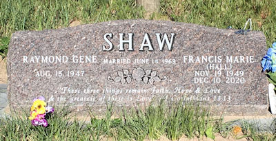 Francis Shaw Headstone